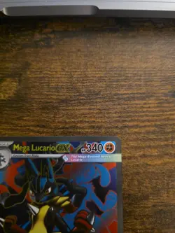 Pokemon TCG Mega Lucario EX 160/132 Ultra Rare Holo NM Mega Evolutions Full Art - Image 2