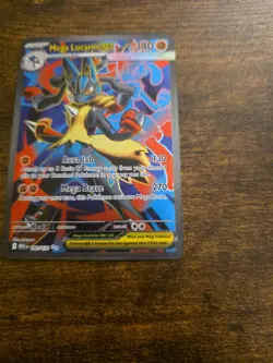 Pokemon TCG Mega Lucario EX 160/132 Ultra Rare Holo NM Mega Evolutions Full Art - Image 4