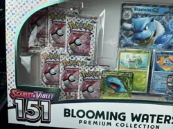 Pokemon Scarlet & Violet 151 Blooming Waters Premium Collection Box Sealed New - Image 3