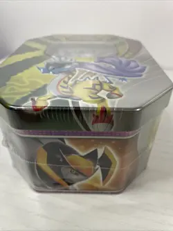 Pokemon FREE SHIP Paradox Destinies Tin Raging Bolt Ex Ancient New & Sealed - Image 4