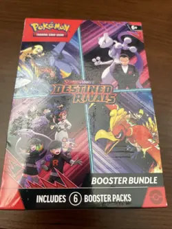 Pokemon Scarlet & Violet SV10 Destined Rivals Booster Bundle Box Sealed - Image 1