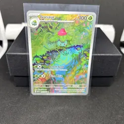 Ivysaur 2023 Pokemon TCG Scarlet & Violet 151 IR #167/165 - Image 1