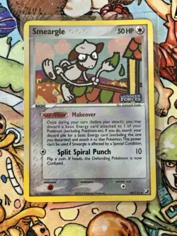 TCG Pokemon English Smeargle 48/115 Unseen Forces Reverse Holo - Image 2