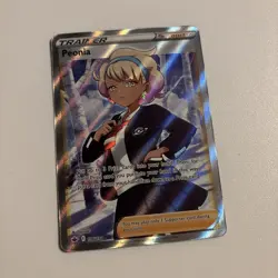 Pokemon TCG Peonia Sword & Shield - Chilling Reign 196/198 Holo Full Art - Image 1
