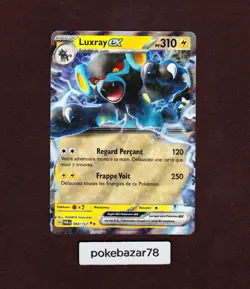 Carte Pokemon Luxray EX 068/167 EV06 Mascarade Crepusculaire TWM FR Neuf - Image 1