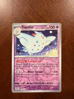 Togepi Evolution Line Pokemon Bundle - Togepi, Togetic, Togekiss - NM/M Lot - Image 3