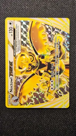 Noctowl Break - XY136 Black Star Promo - Rare Holo - Pokemon TCG Lightly Played - Image 2