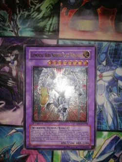 YU-GI-OH! Elemental Hero Shining Flare wingman 1st Edition Ultimate Rare Euro - Image 1
