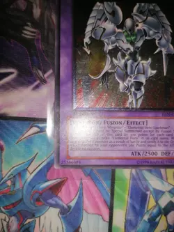 YU-GI-OH! Elemental Hero Shining Flare wingman 1st Edition Ultimate Rare Euro - Image 5