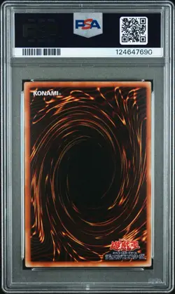 2002 Yu-Gi-Oh! Viser Des Valuable Book VB Ultra Rare PSA 9 - Image 2
