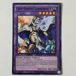 Gem-Knight Seraphinite - HA07-EN058 - NM/VLP - Super Rare - Unlimited - Yugioh - Image 1