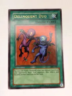 Yu-Gi-Oh! TCG Delinquent Duo Magic Ruler MRL-039 Unlimited Ultra Rare LP - Image 1