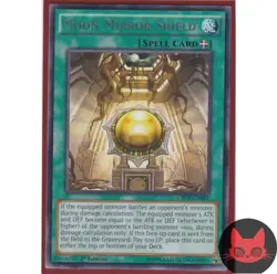 Yugioh Moon Mirror Shield CROS-EN081 Rare 1st Edition NM - Image 1