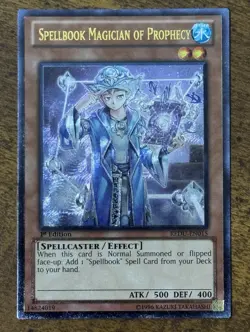 Yu-Gi-Oh Spellbook Magician of Prophecy Ultimate Rare 1st Ed. REDU-EN015 (3) NM - Image 2
