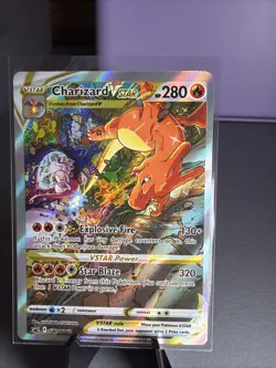 Pokemon Card - Charizard VSTAR 280 HP Explosive Fire & Star Blaze #SWSH262 - Image 1