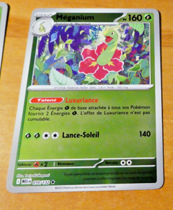 POKEMON MEGA EVOLUTION CARD REVERSE HOLO CARTE 010/132 MEG ME01 FR MINT 2025 - Image 1