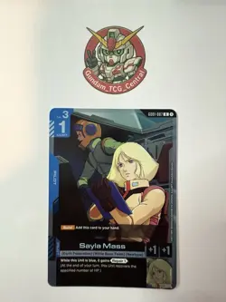 Gundam Card Game Singles GD01-087 R Sayla Mass New Type Rising - Image 1