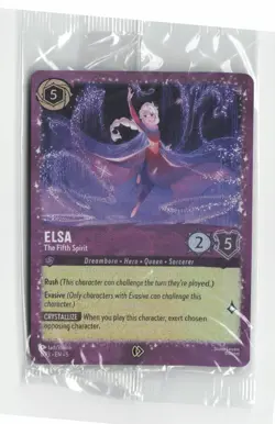 Lorcana Promo Cards #6 Elsa - The Fifth Spirit [Sealed] - Image 1