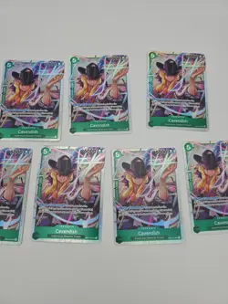 Lot (7) One Piece PRB02 Cavendish English Playset EB01-012 4 Card Best Vol.2 - Image 3
