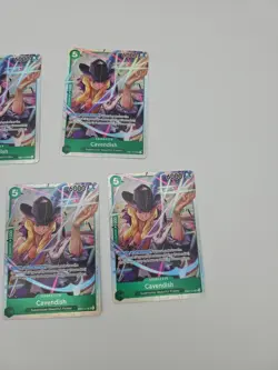 Lot (7) One Piece PRB02 Cavendish English Playset EB01-012 4 Card Best Vol.2 - Image 4