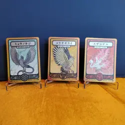 Moltres Zapdos Articuno Legendary Birds Artyueh Pokai Gaku Pokemon Custom Card - Image 1