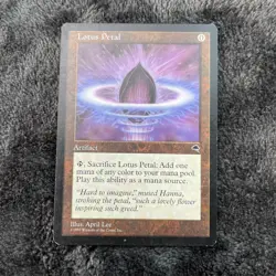 MTG Lotus Petal Tempest LP - Image 1