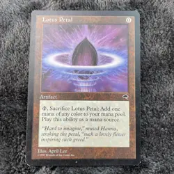 MTG Lotus Petal Tempest LP - Image 2