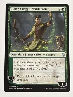MTG War of the Spark Jiang Yanggu, Wildcrafter 164/264 NM - Image 1