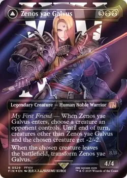 Zenos yae Galvus (Surge FOIL) - NM - Magic the Gathering (MTG) - FIN #529 - Image 1
