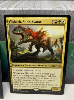 MTG - Gishath, Sun’s Avatar (XLN) - #222 - Image 1