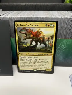 MTG - Gishath, Sun’s Avatar (XLN) - #222 - Image 4