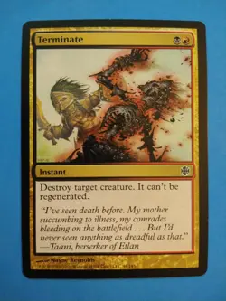 Terminate 1X MP Alara Reborn MTG Magic the Gathering - Image 1