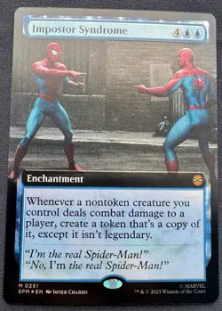 MTG Marvel's Spider-Man Imposter Syndrome M 0251 Extended Art Foil Magic - Image 1