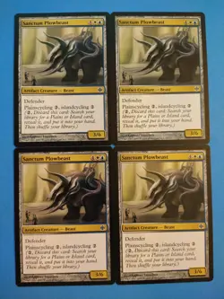 Sanctum Plowbeast 4X MP Alara Reborn MTG Magic the Gathering - Image 1