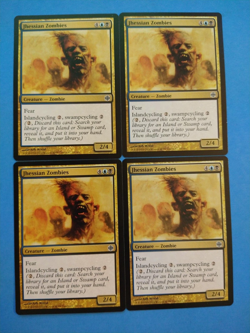 Jhessian Zombies 4X MP Alara Reborn MTG Magic the Gathering - Image 1