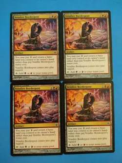 Veinfire Borderpost 4X SP Alara Reborn MTG Magic the Gathering - Image 1