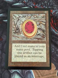 MTG Sticker CEDH Beta Power 9 Black Lotus Time Walk Ancestral Set - Image 5