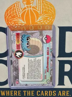 2000 Pokemon Topps Chrome TV OMANYTE #138 Base BC - Image 2