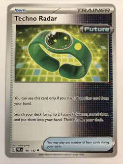 Pokemon TCG Paradox Rift Techno Radar 180/182 NM - Image 1