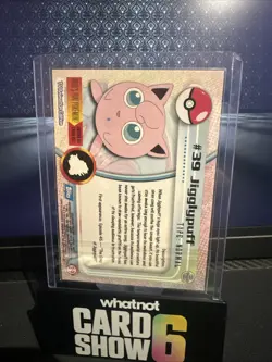Topps Pokemon 39 Jigglypuff Blue Label NM - Image 2