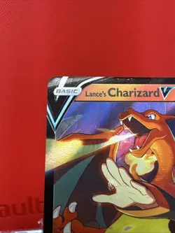 Lance's Charizard V Black Star Promo SWSH133 Pokemon TCG NM - Image 5