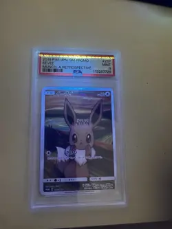 2018 Pokemon Eevee Munch Japanese SM Promo A Retrospective #2878 PSA 9 MINT - Image 3