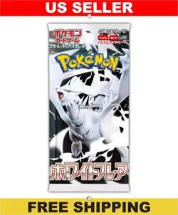 Japanese White Flare Booster Pack SV11W - Pokemon Factory Sealed- USA Seller - Image 1