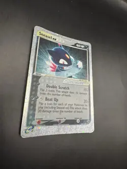 Pokemon TCG Sneasel EX 103/109 EX Ruby & Sapphire Ultra Rare Holo - Image 4