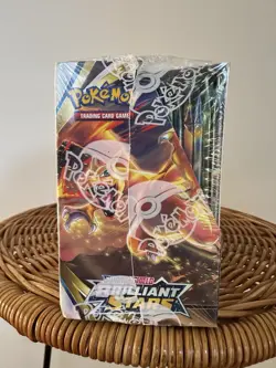 $70 OFF ‘PLUSAVE’ Pokemon TCG Brilliant Stars Booster Box Sealed - Image 5