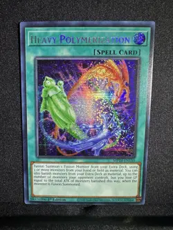 Heavy Polymerization - YuGiOh! MP24-EN150 Prismatic Secret Rare NM - Image 1