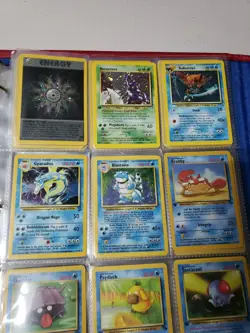 Vintage Pokemon Base Set TCG Card Collection Binder 1ST Editions, Promos,shadow - Image 3