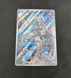 Pokemon Card Journey Together Promo - 167/159 N'S RESHIRAM (stamped holo) - Image 1