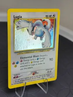 Pokemon Lugia Holo Rare Card 9/111 Neo Genesis Excellent Condition MP - Image 5