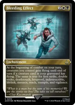 Bleeding Effect (Foil Etched) -Foil Light Play MTG - Image 1